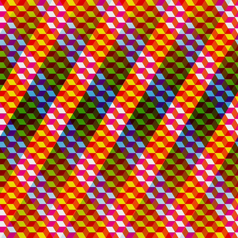 pattern - shifting cubes