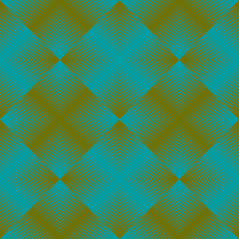Patterns: gradient stripes squares (aqua & olive)