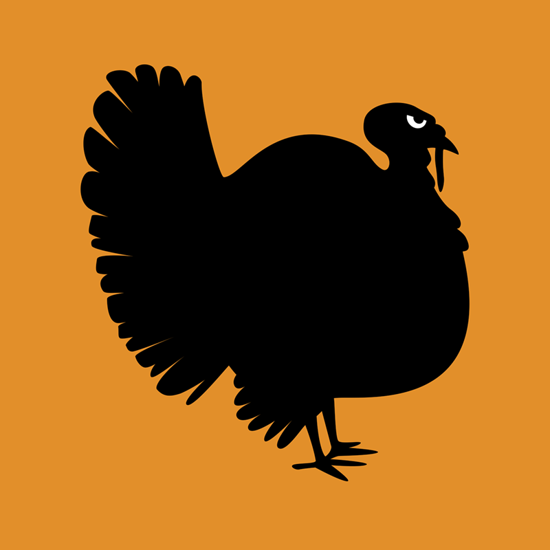 Angry Animals - turkey design by VrijFormaat