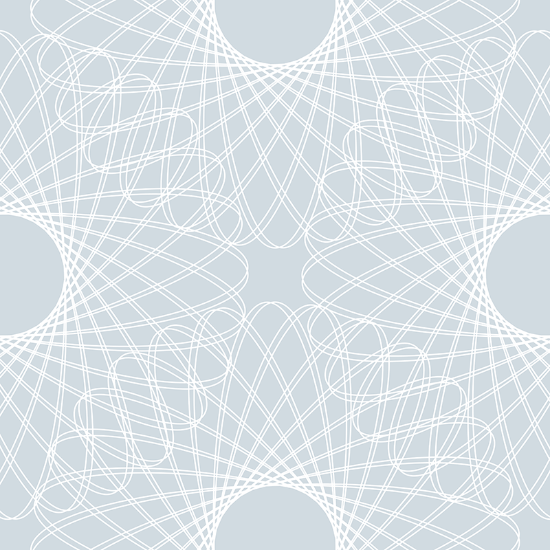 Patterns: spirograph inspired pattern (ice gray)